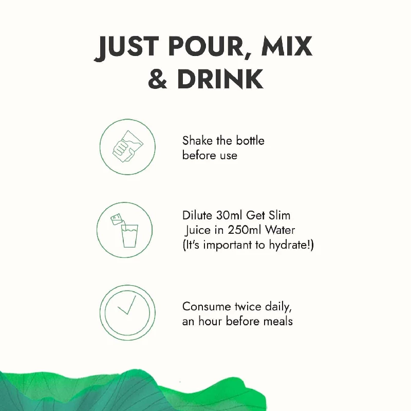 Kapiva Get Slim Juice - Healthy Weight Management Through 12 Ayurvedic Herbs Aids Metabolism and Digestion, 1 L-4.webp